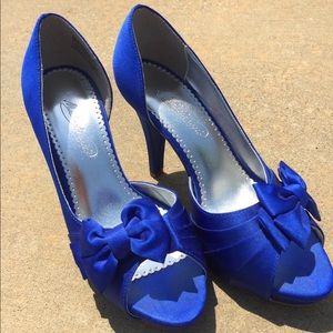 Michaelangelo Maribelle Royal Blue Wedding Shoes